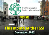 "This month at the IGSI" - December 2022