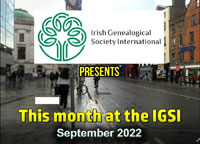 Title slide for "This month at the IGSI"