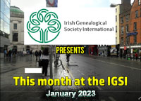 This month at the IGSI - January 2023