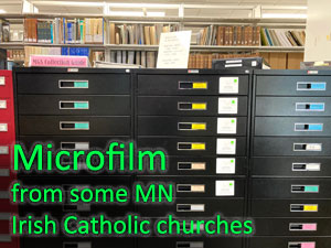 photo of microfilm cabinets