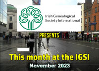 This month at the IGSI - November 2023